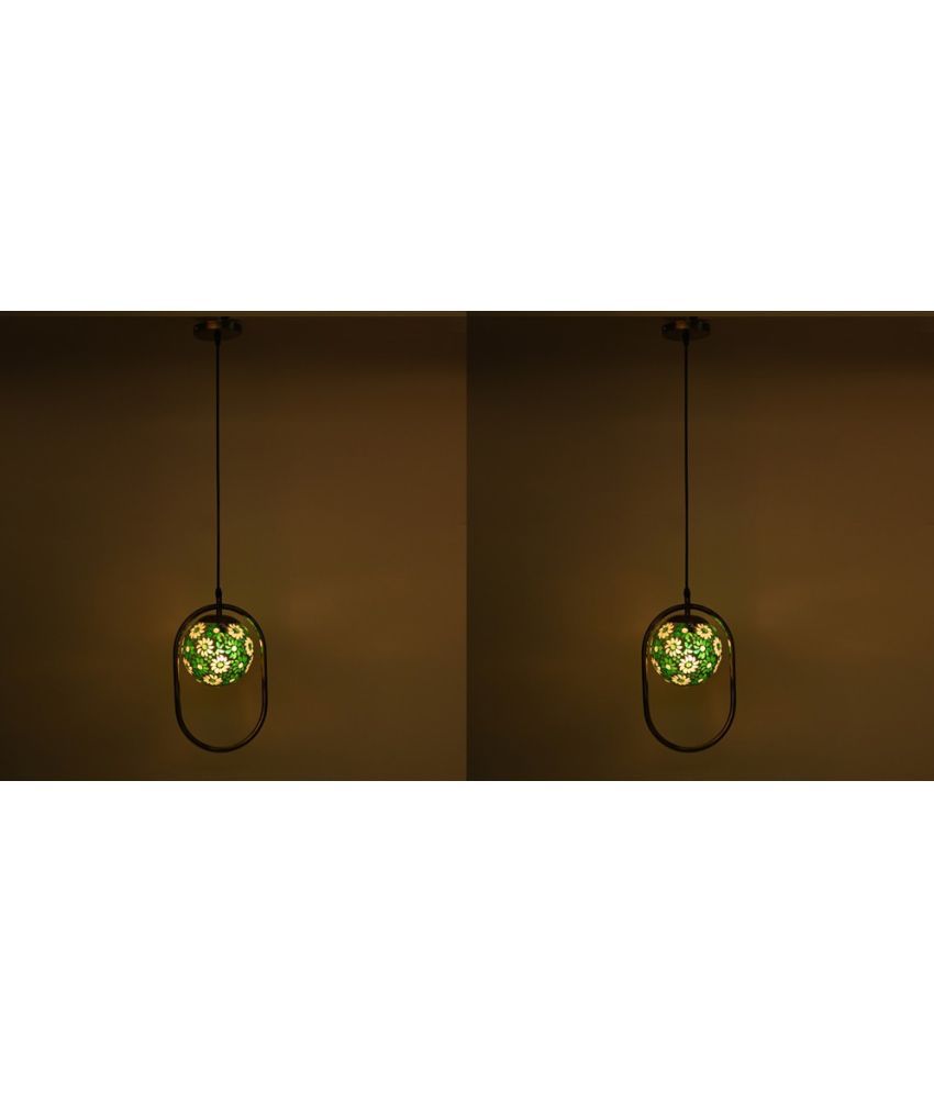     			Somil Glass Ceiling Light Pendant Multi - Pack of 2