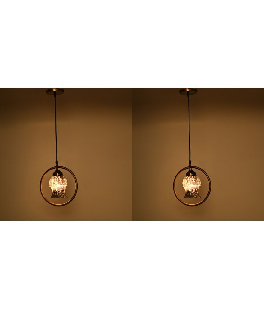     			Somil Glass Ceiling Light Pendant Multi - Pack of 2