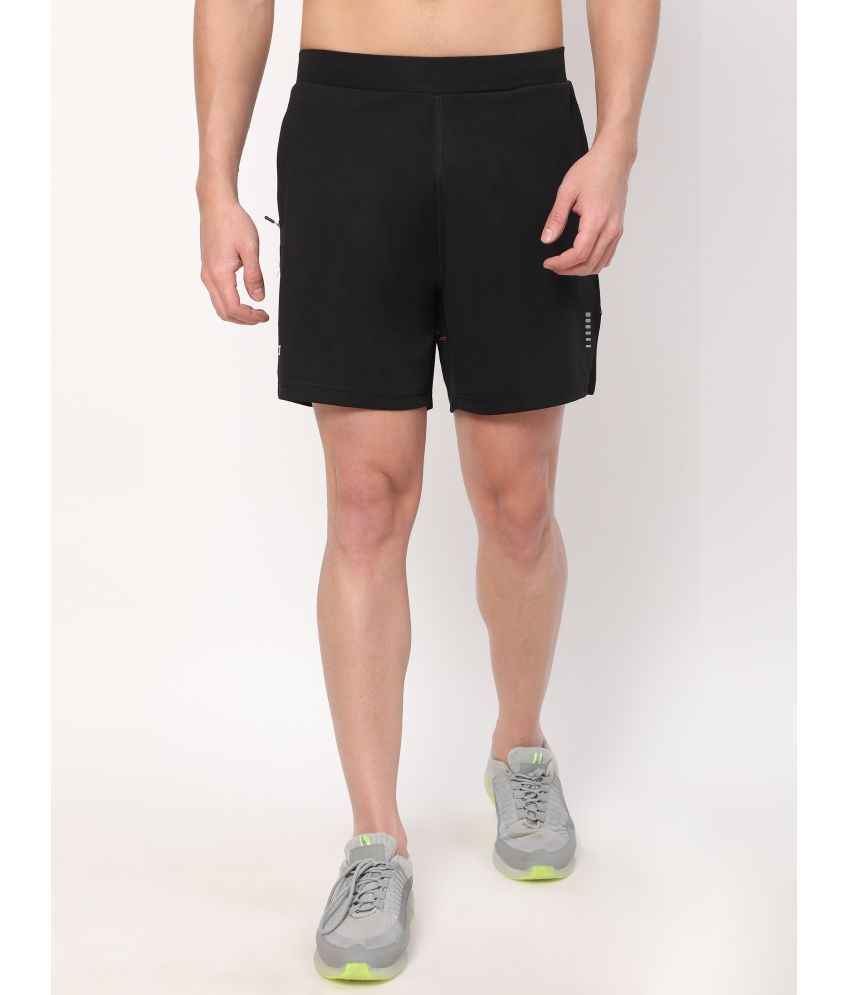     			Dida - Black Polyester Men's Outdoor & Adventure Shorts ( Pack of 1 )