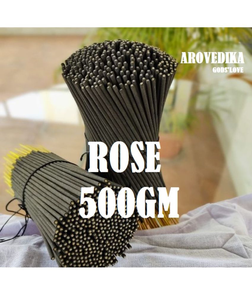     			arovedika - Incense Stick Rose 500 gm ( Pack of 1 )