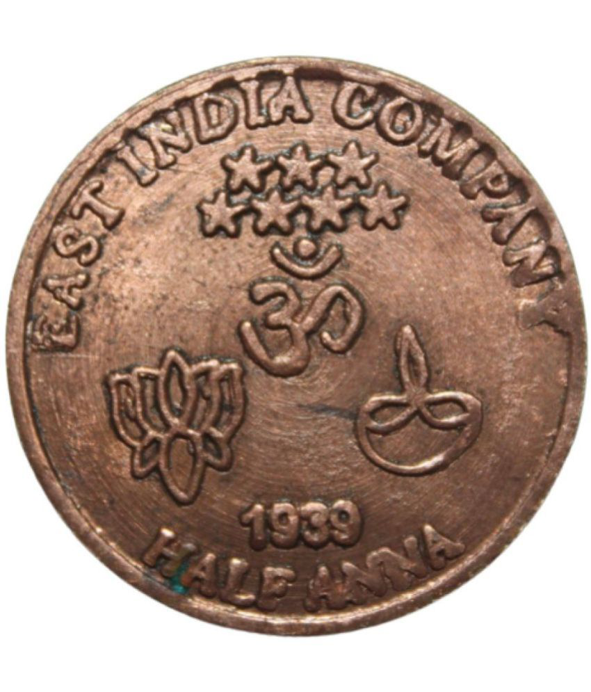     			Flipster - (Token) Half Anna (1939) 1 Numismatic Coins