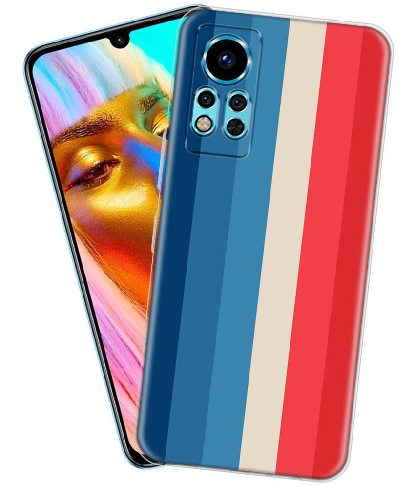     			NBOX - Multicolor Silicon Printed Back Cover Compatible For infinix Note 12 i ( Pack of 1 )
