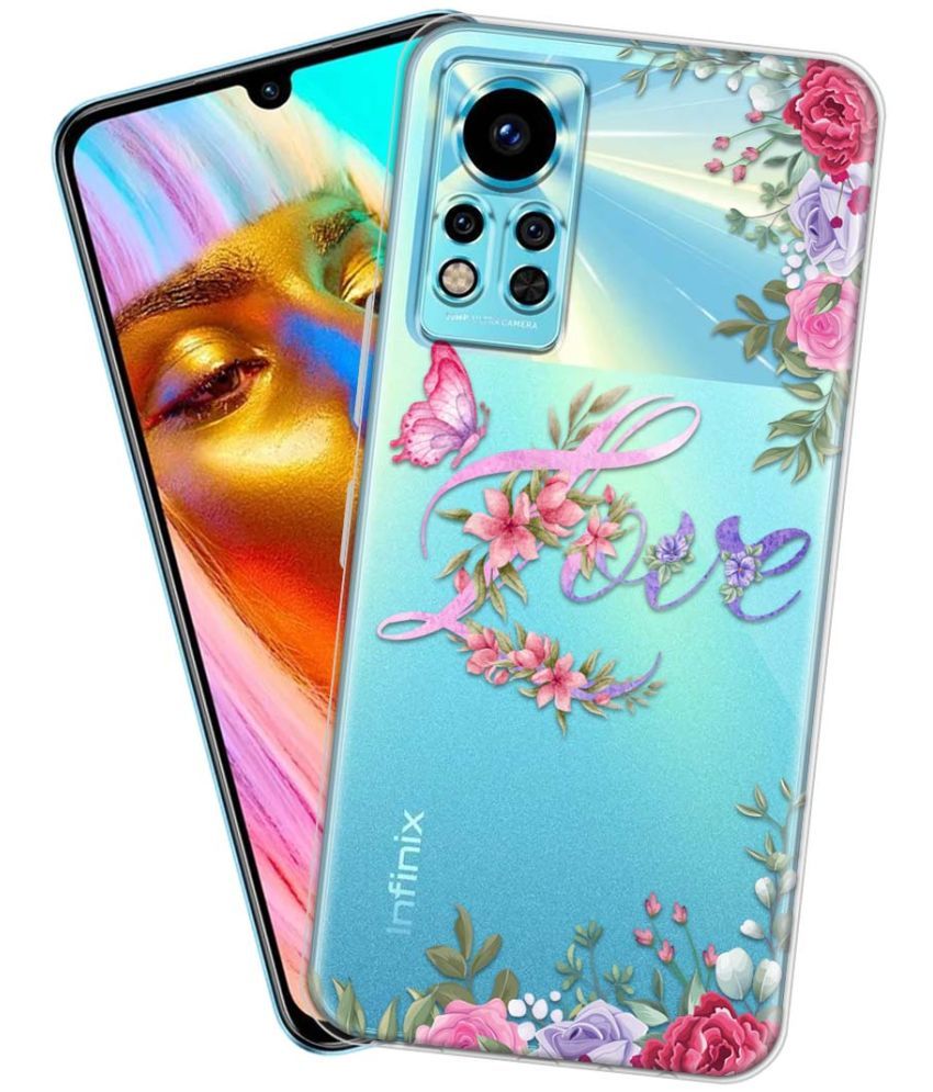     			NBOX - Multicolor Silicon Printed Back Cover Compatible For infinix Note 12 i ( Pack of 1 )