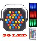 JMALL 36 LED Disco Stage Par light with Remote