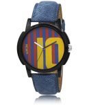 Lorem - Blue Leather Analog Men's Watch