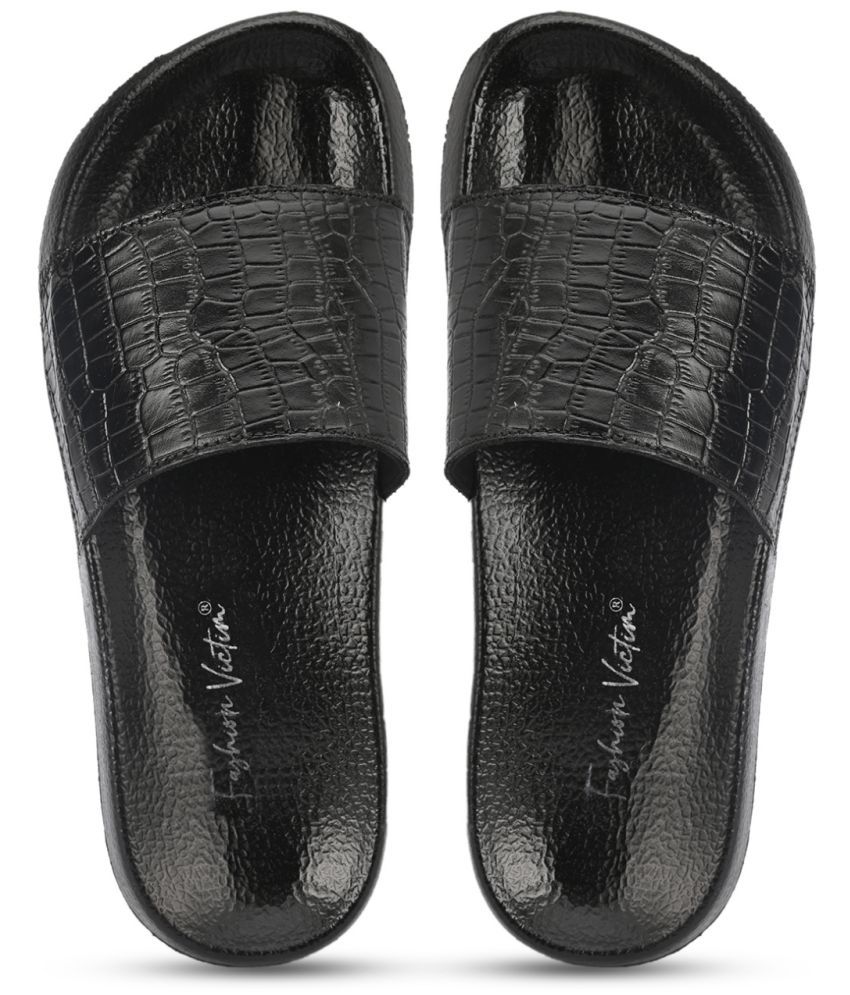     			Fashion Victim - Black Men's Slide Flip Flop