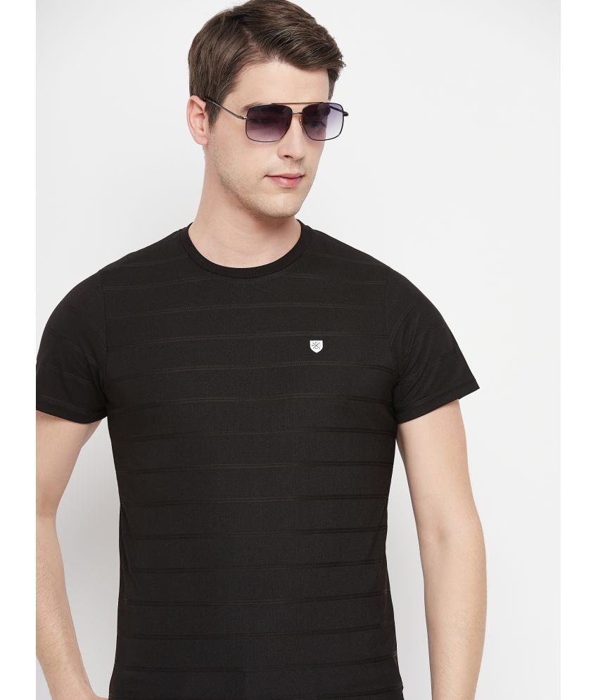     			OGEN - Black Cotton Blend Regular Fit Men's T-Shirt ( Pack of 1 )