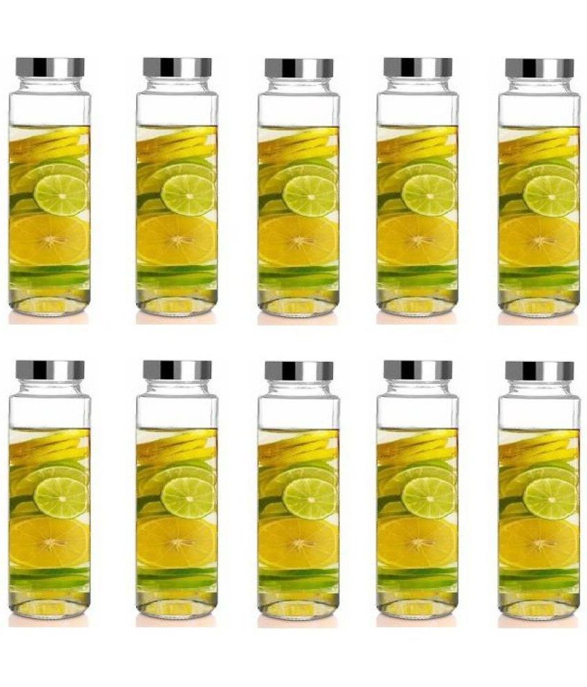     			Somil - Storage Container Glass Transparent Dal Container ( Set of 10 )