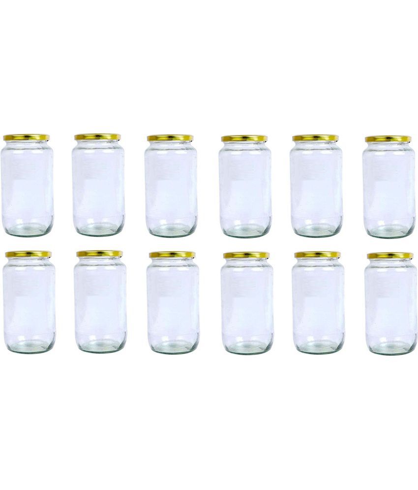     			Somil - Storage Container Glass Transparent Utility Container ( Set of 12 )