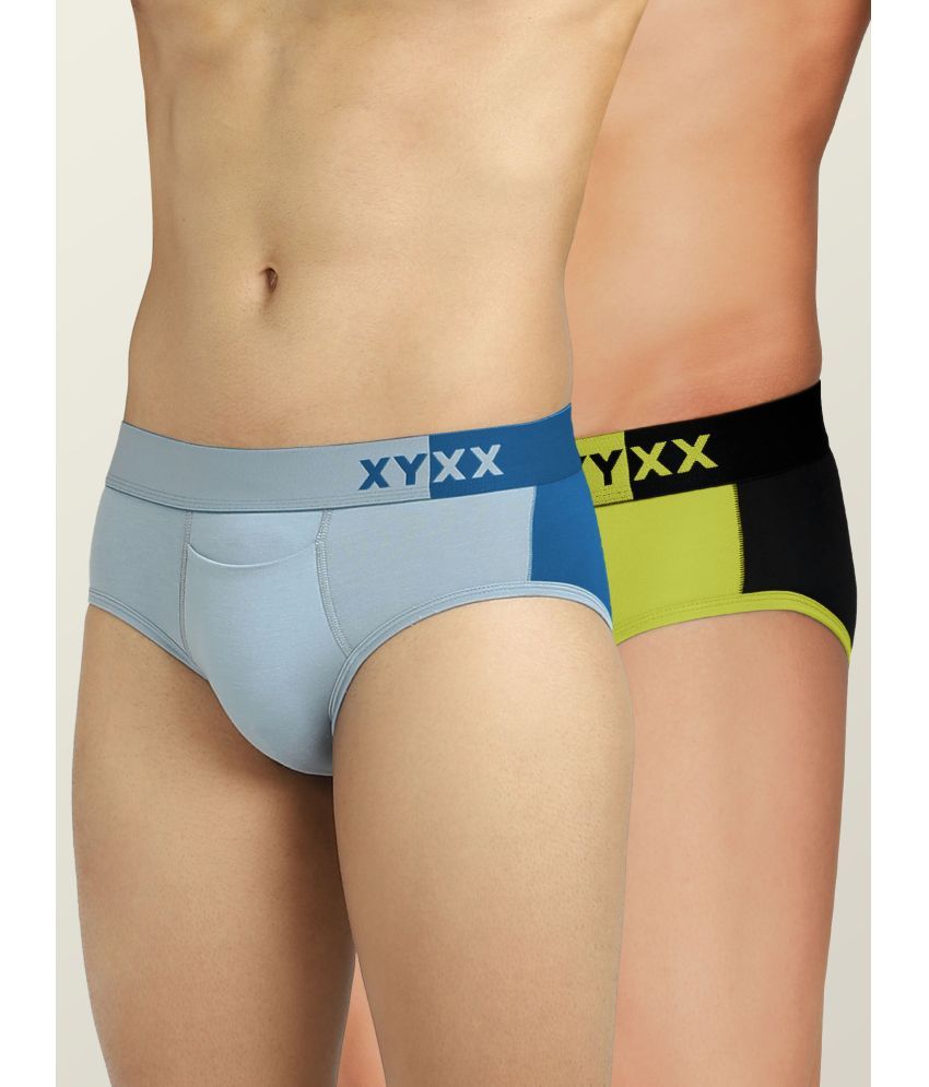     			XYXX Pack of 2 Modal Men's Briefs ( Multicolor )