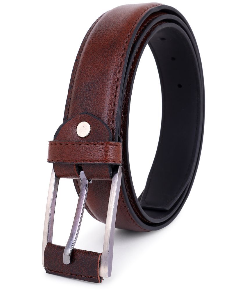     			Zacharias - Brown Leather Men's Casual Belt ( Pack of 1 )