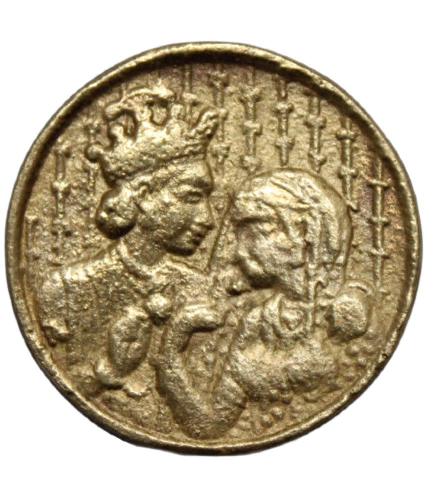     			newWay - 1 Anna (1717) "Lord Radha and Krishan" 1 Numismatic Coins