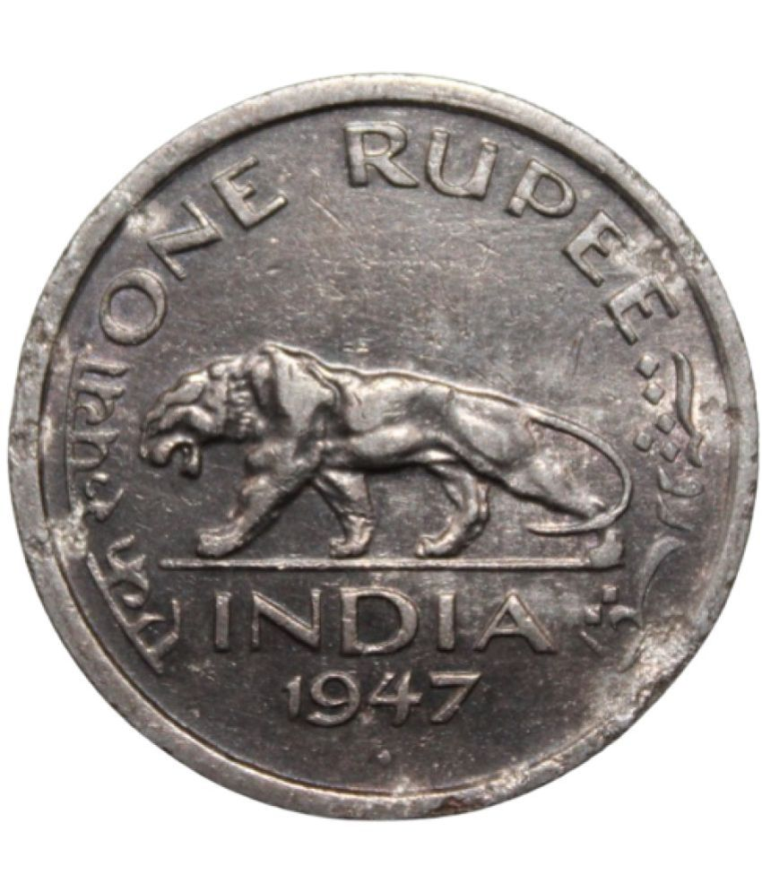     			newWay - 1 Rupee (1947) "George VI" British India 1 Numismatic Coins