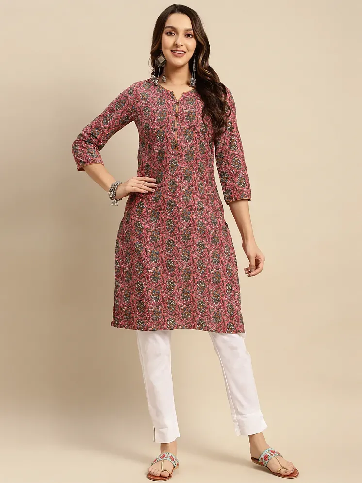 Cotton kurtis on on sale snapdeal