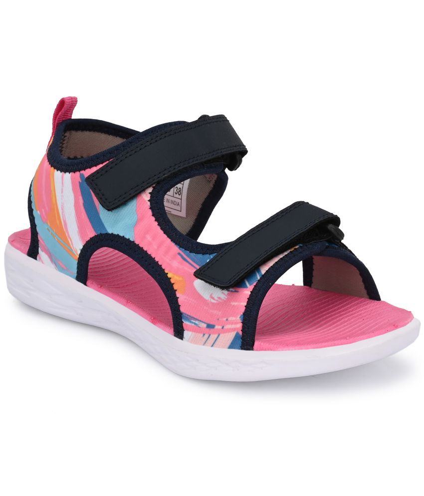     			OFF LIMITS Multi Color Floater Sandals