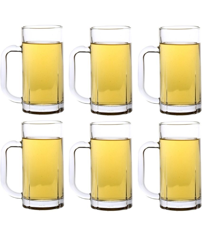     			Somil Beer Mug Glasses Set,  300 ML - (Pack Of 6)