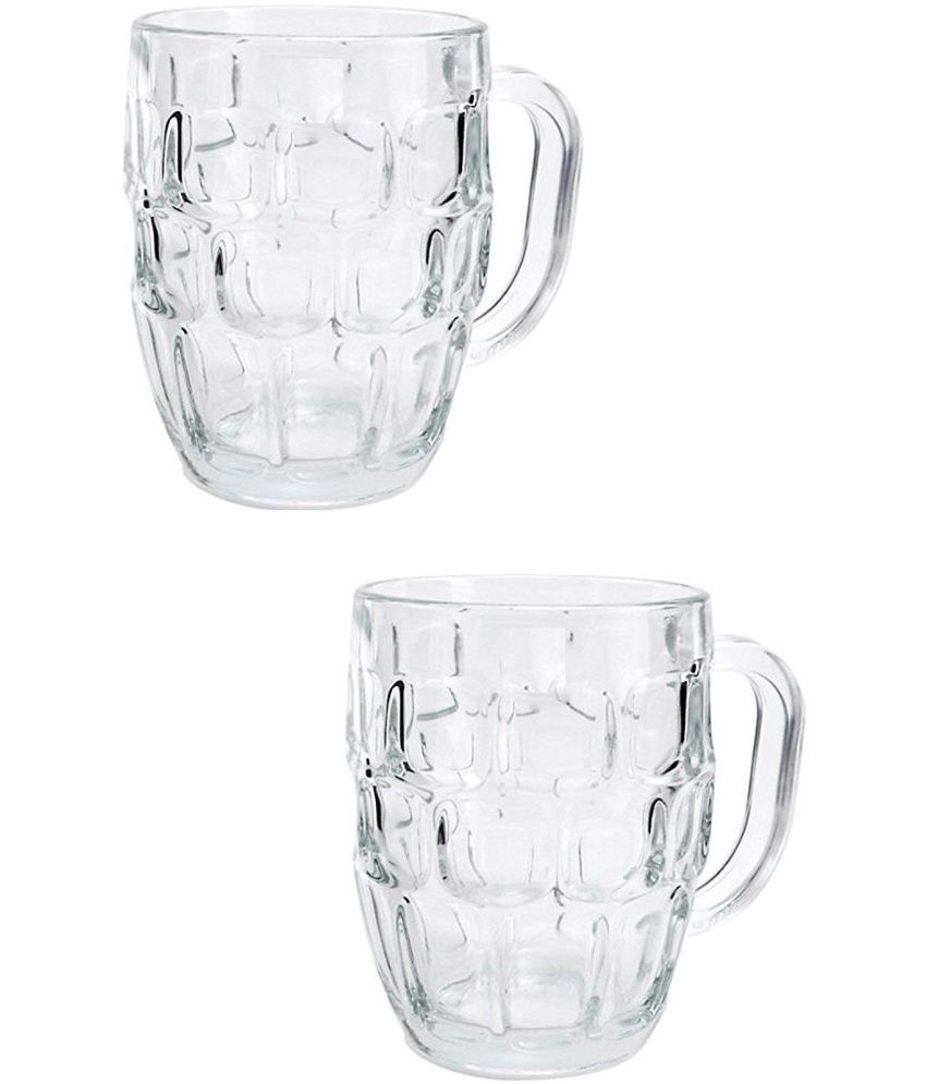     			Somil Beer Mug Glasses Set,  550 ML - (Pack Of 2)