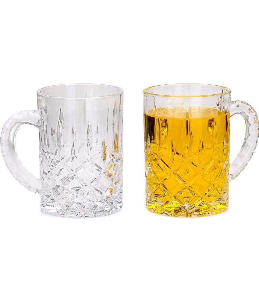     			Somil Beer Mug Glasses Set,  450 ML - (Pack Of 2)