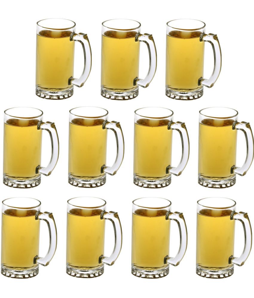     			Somil Beer Mug Glasses Set,  500 ML - (Pack Of 11)