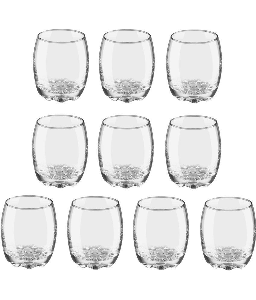     			Somil Water/Juice  Glasses Set,  270 ML - (Pack Of 10)