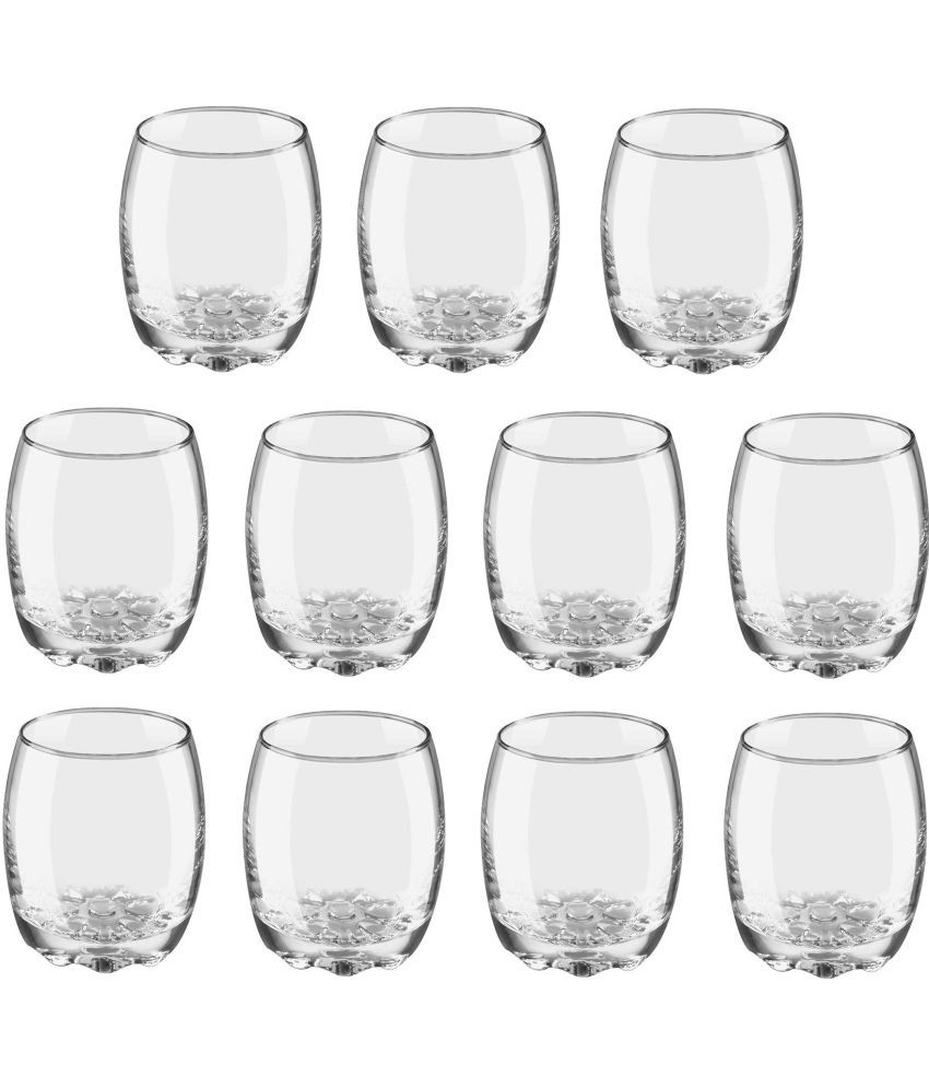     			Somil Water/Juice  Glasses Set,  270 ML - (Pack Of 11)