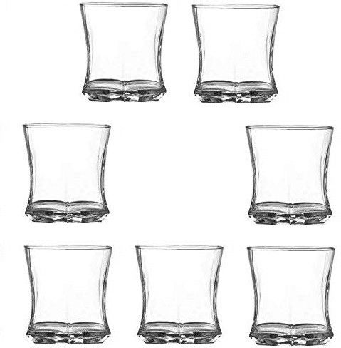     			Somil Water/Juice  Glasses Set,  280 ML - (Pack Of 7)