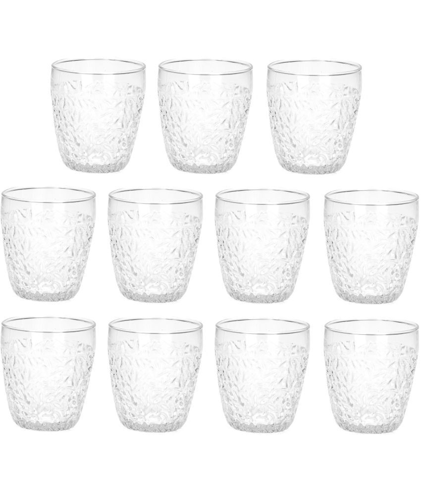     			Somil Water/Juice  Glasses Set,  200 ML - (Pack Of 11)
