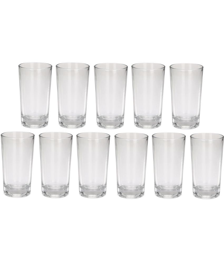     			Somil Water/Juice   Glasses Set,  250 ML - (Pack Of 11)
