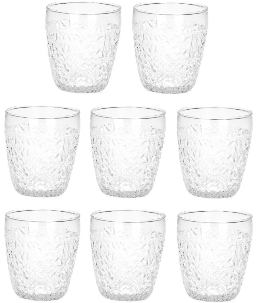     			Somil Water/Juice  Glasses Set,  200 ML - (Pack Of 8)