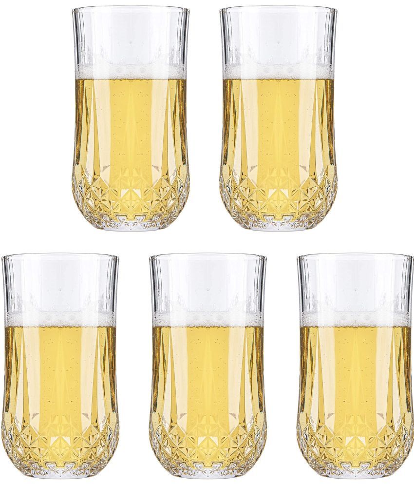     			Somil Water/Juice  Glasses Set,  200 ML - (Pack Of 5)