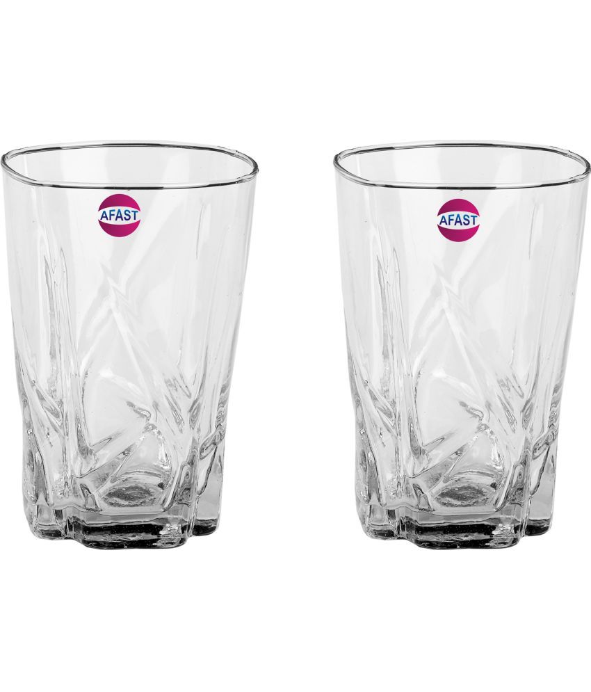     			Somil Water/Juice  Glasses Set,  280 ML - (Pack Of 2)