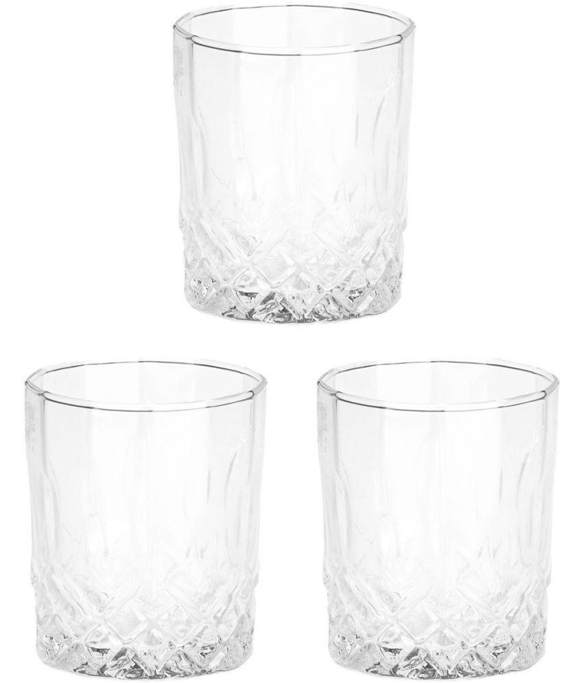     			Somil Whisky  Glasses Set,  200 ML - (Pack Of 3)