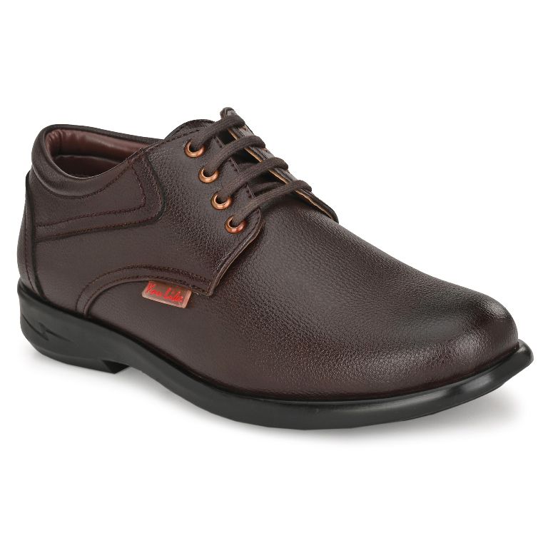     			YOU LIkE - Brown Men's Derby Formal Shoes