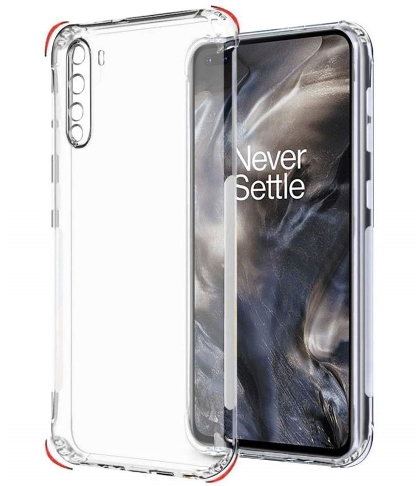     			ZAMN - Transparent Silicon Silicon Soft cases Compatible For OnePlus Nord ( Pack of 1 )