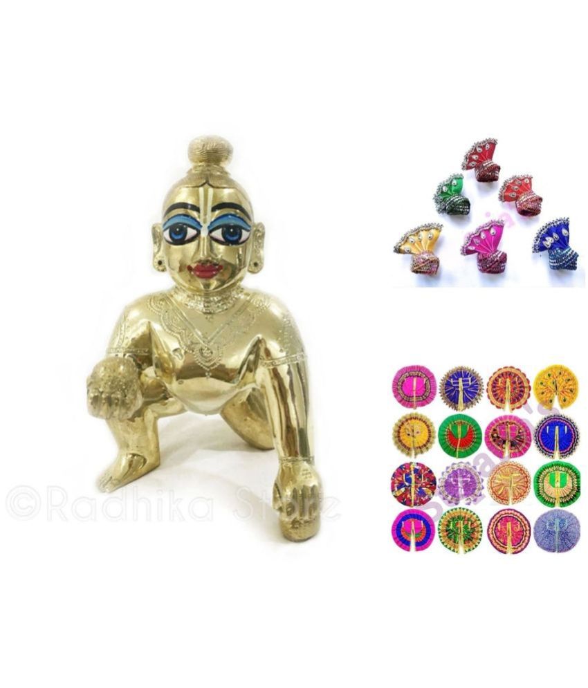     			BHARDWAJ RETAILS - God Idol Vastra 8 cm ( Pack of 3 )