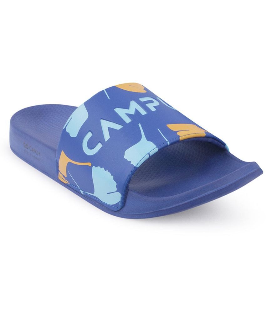     			Campus - Navy Blue Men's Slide Flip Flop