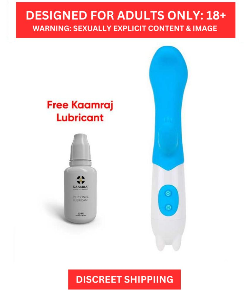     			Naughty Nights Mini Rabbit Vibrator- Budget-Friendly Mood Enhancing G Spot Dildo with Free Kaamraj Lube