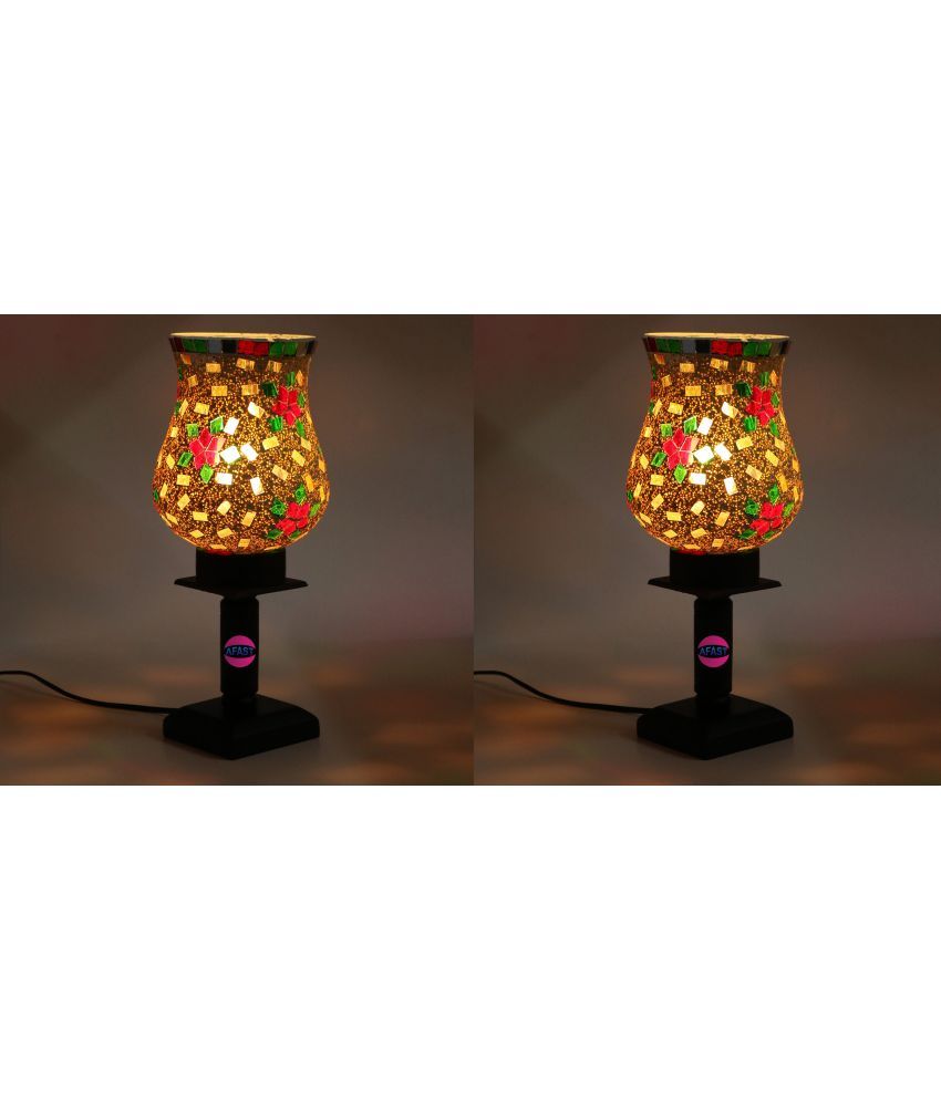     			Somil - Multicolor Decorative Table Lamp ( Pack of 2 )