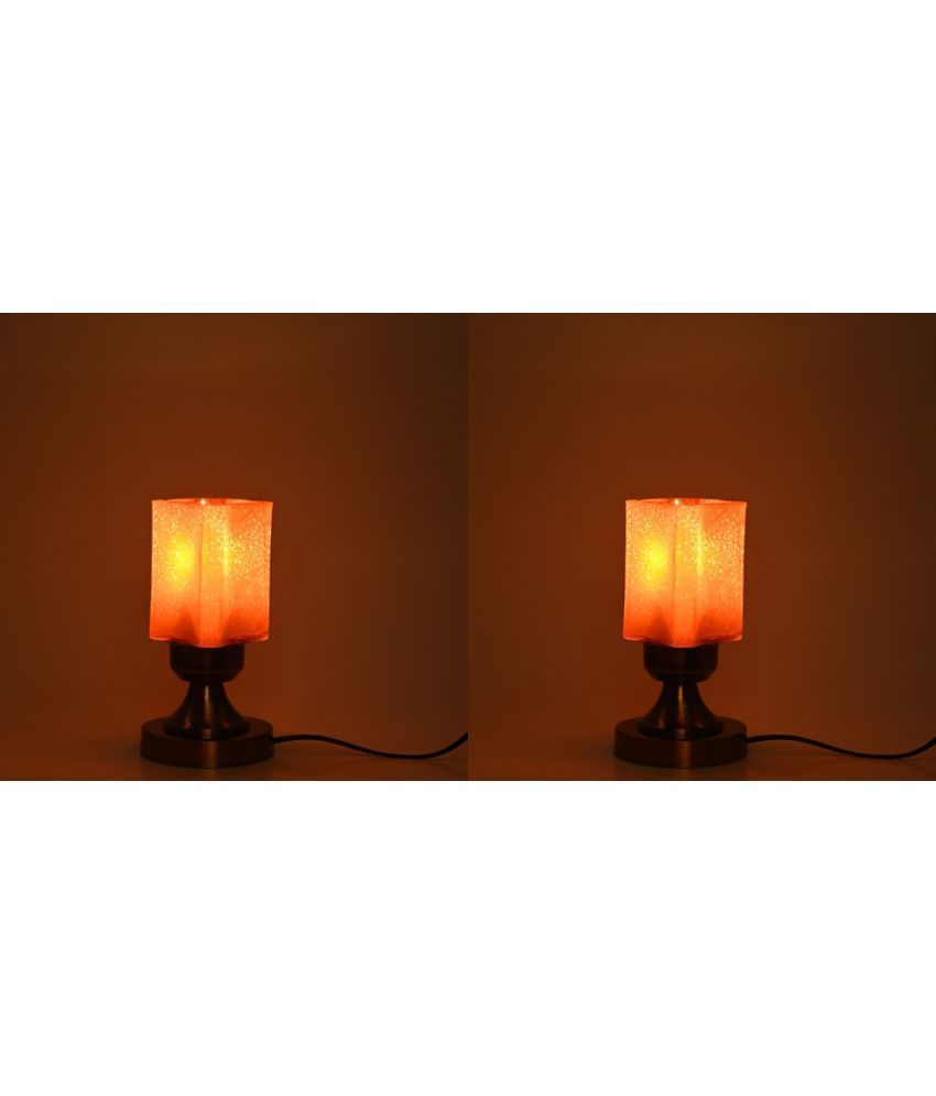     			Somil - Pink Decorative Table Lamp ( Pack of 2 )