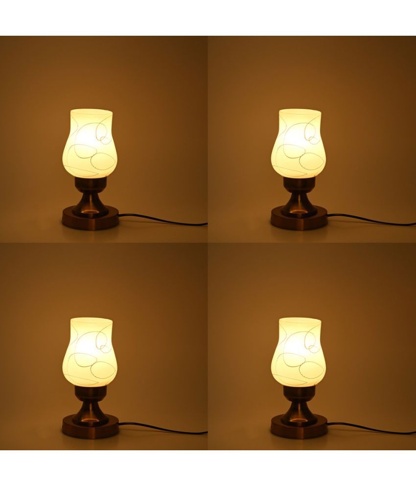     			Somil - White Decorative Table Lamp ( Pack of 4 )
