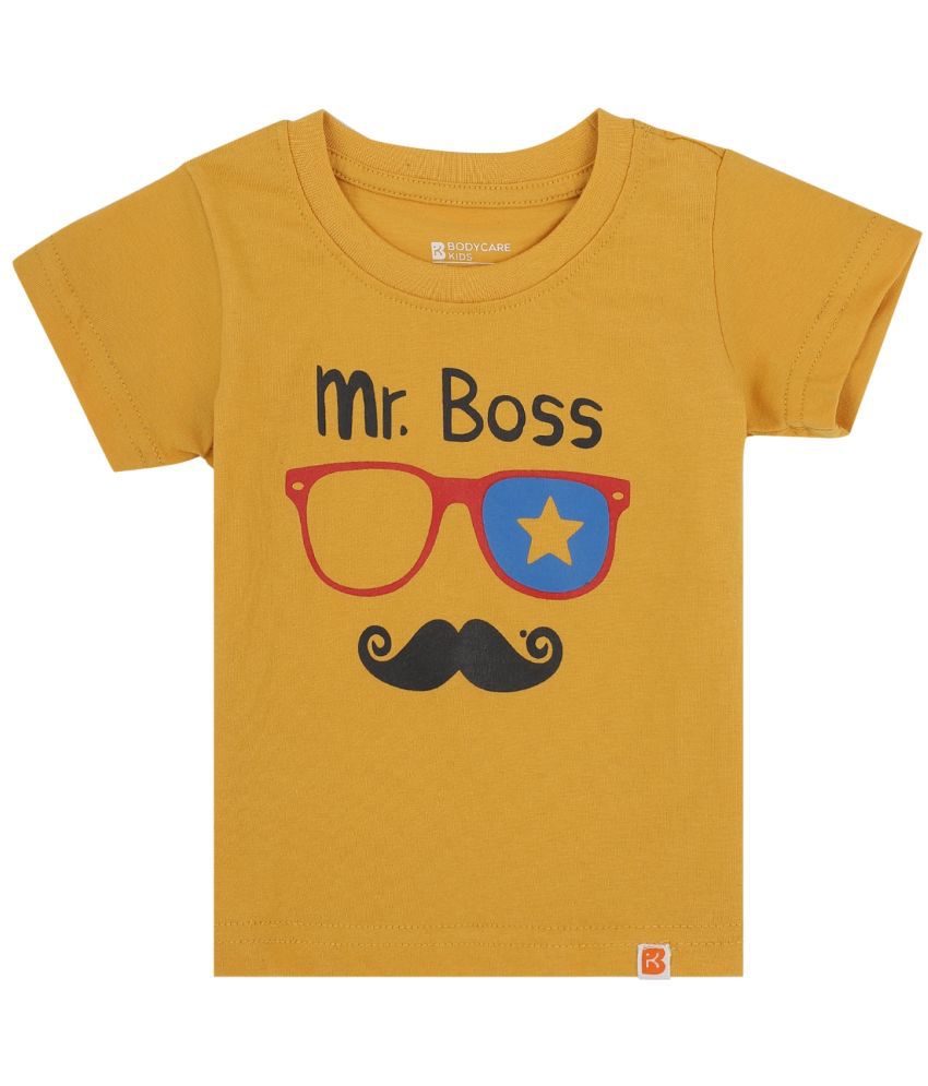     			Bodycare - Yellow Baby Boy T-Shirt ( Pack of 1 )