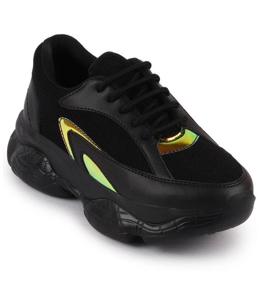     			Fausto - Black Women's Running Shoes