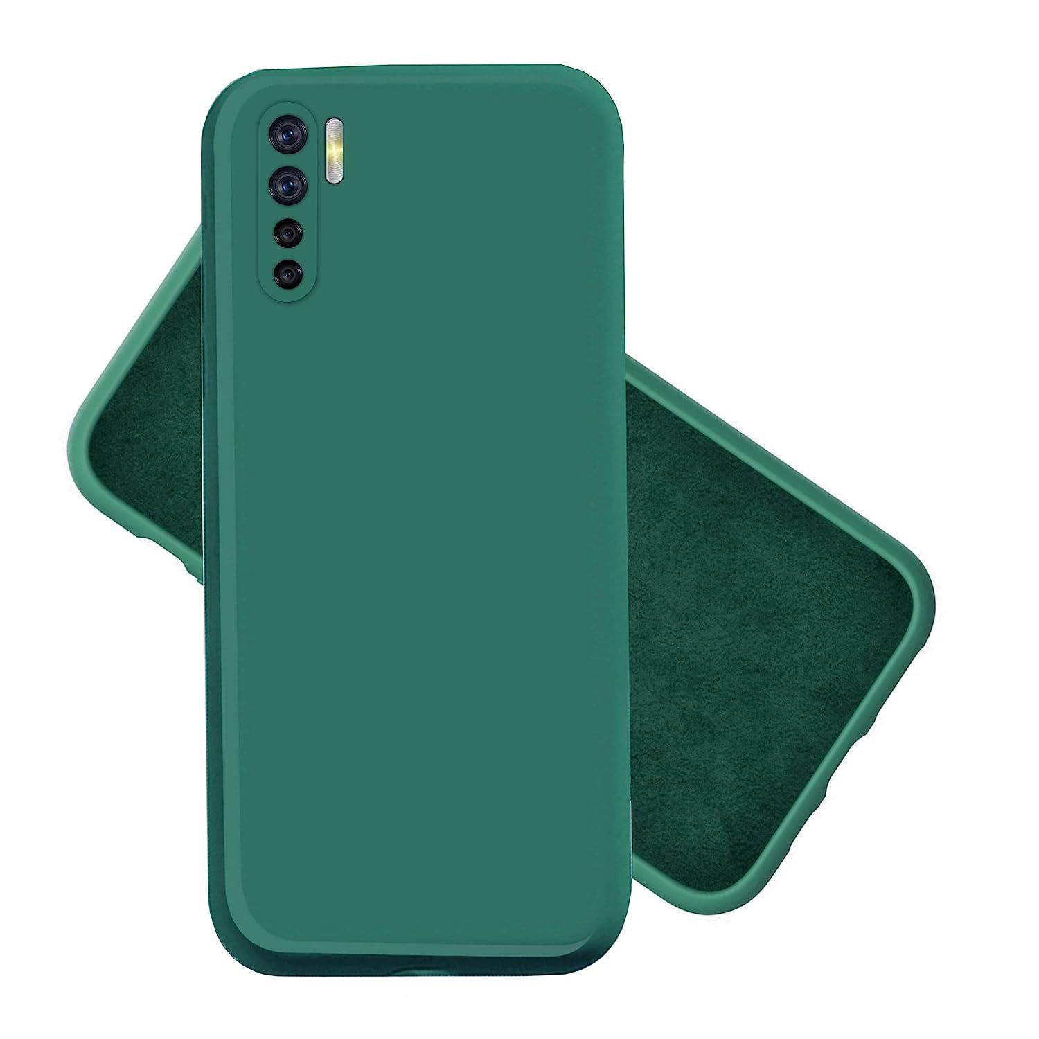     			JMA - Hybrid Covers Compatible For Rubber OPPO F15 ( Pack of 1 )