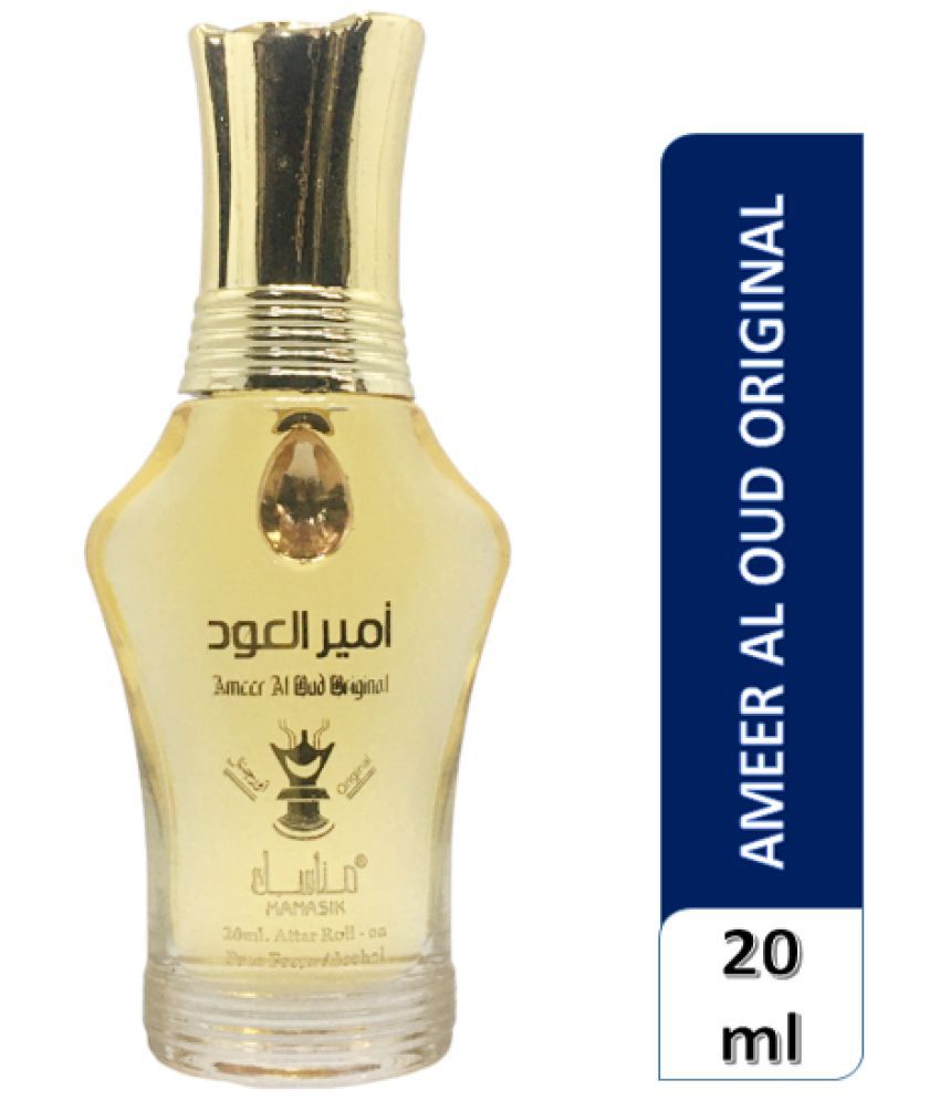     			MANASIK  AMEER AL OUD ORIGINAL CONCENTRATED  ATTAR  ROLL ON 20ML FOR ( MEN &  WOMEN )