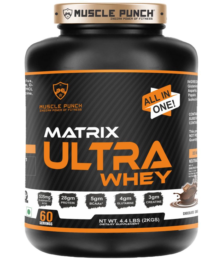     			Muscle Punch | Ultra Matrix 100% Whey Isolate | Added Creatine 2 kg
