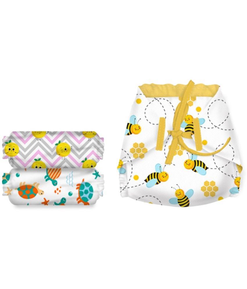     			SNUGKINS - Reusable Cloth Nappy ( Pack of 3 )