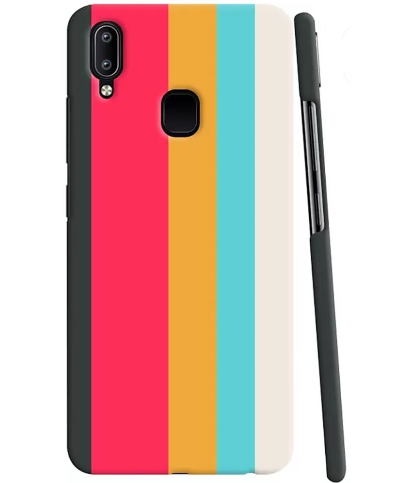     			T4U THINGS4U - Multicolor Printed Back Cover Polycarbonate Compatible For Vivo Y91 ( Pack of 1 )