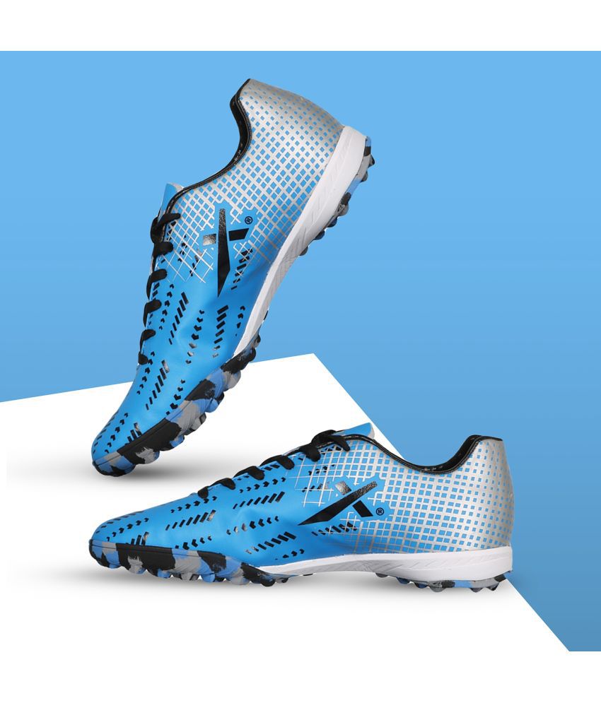     			Vector X Royale Plus Indoor Blue Football Shoes