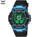 Hala - Black Silicon Digital Men's Watch