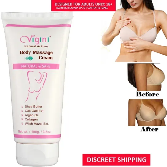 Vigini Bust Breast Enlargement Size Increase Growth Boobs Beautiful Full 36  Firming Tightening Development Enlarge Enhancer Increasing Massage Cream